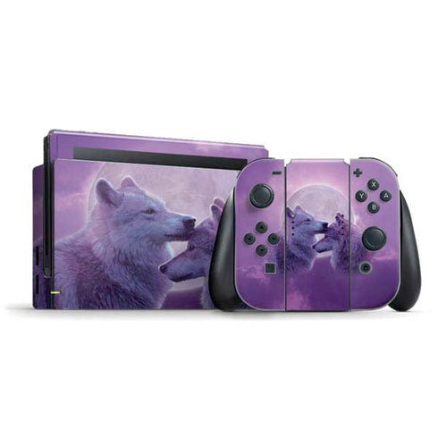 Loving Wolves by Vincent Hie Nintendo Skins
